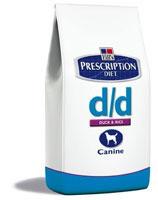 Hill's Prescription Diet Canine d/d Pato y Arroz