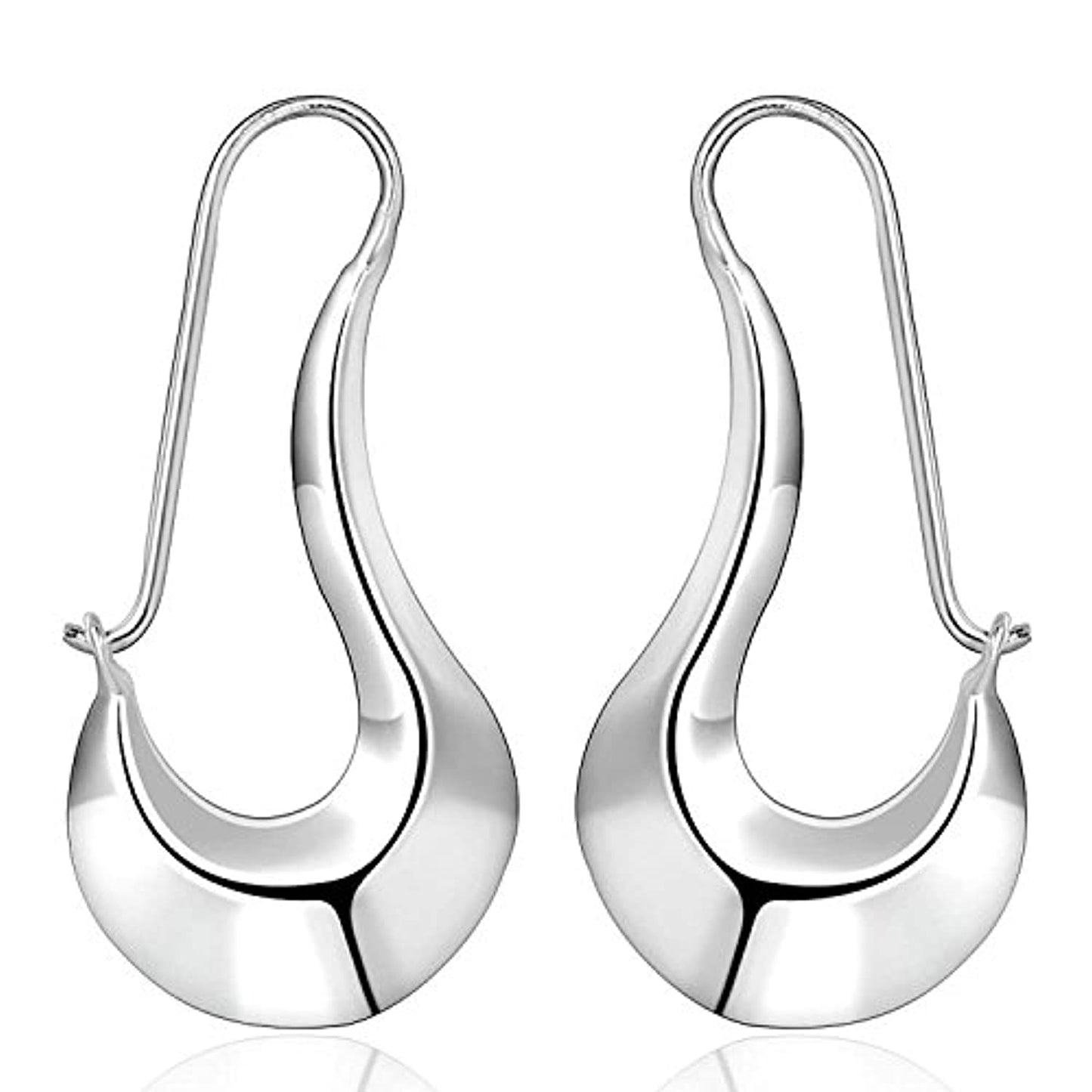 Dangle Silver Earrings