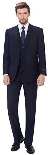 3-Piece Classic Fit Suit