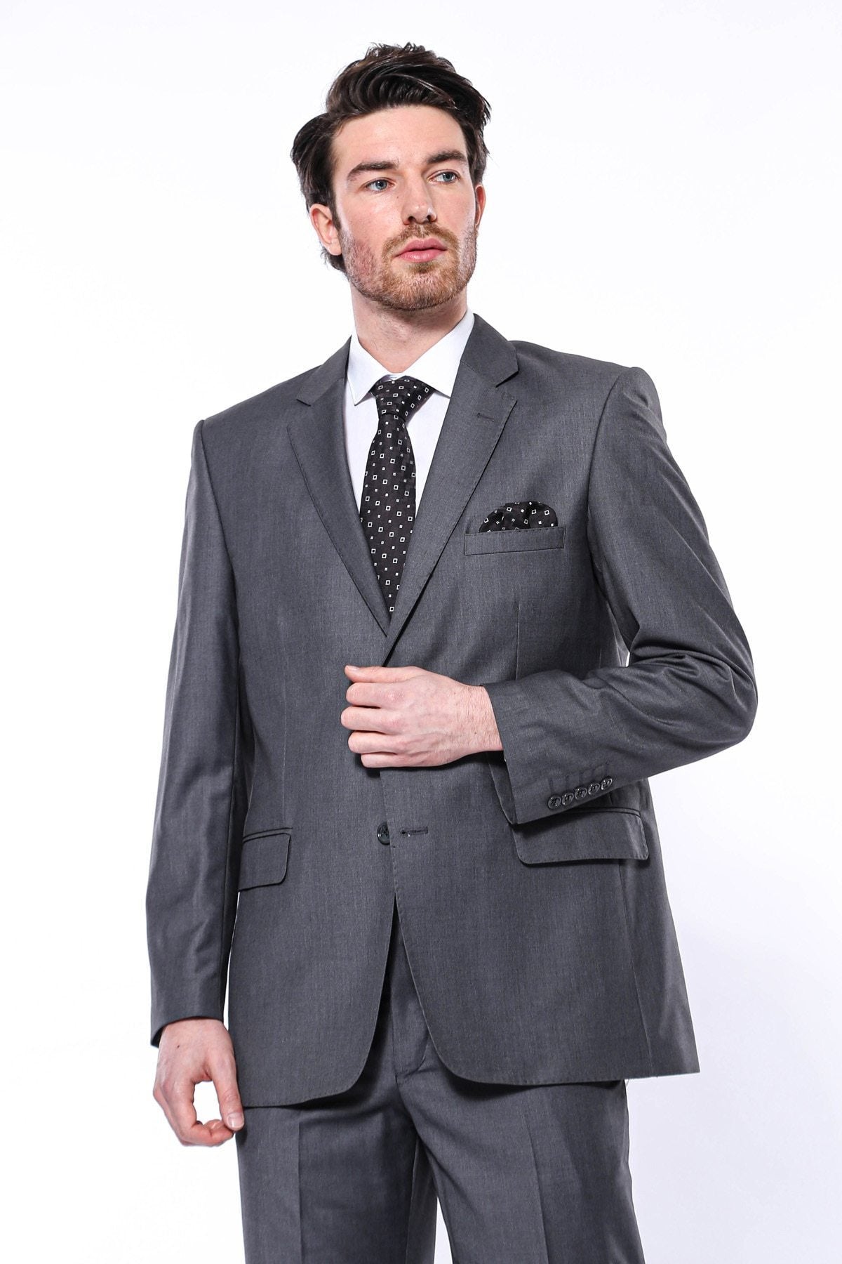 Classic Cut Grey Suit