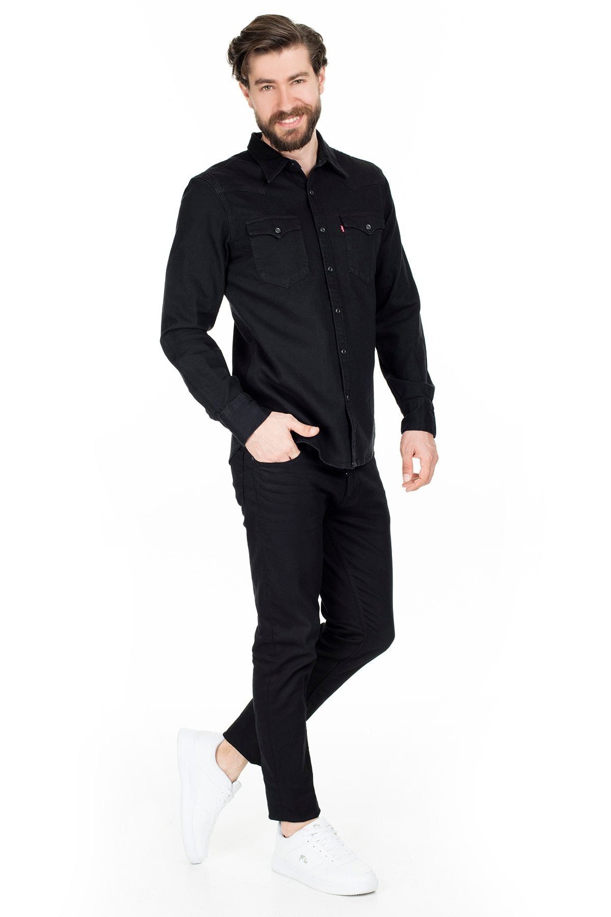 Black Woolen Shirt